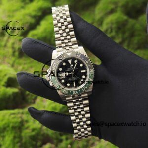 Rolex GMT Master II 126720, customized best alternative outer ring pointer, dial and hour markers with secondary polishing correction, Dandong 3285 movement - Image 3