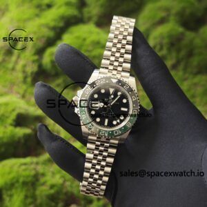 Rolex GMT Master II 126720, customized best alternative outer ring pointer, dial and hour markers with secondary polishing correction, Dandong 3285 movement - Image 4