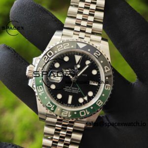 Rolex GMT Master II 126720, customized best alternative outer ring pointer, dial and hour markers with secondary polishing correction, Dandong 3285 movement - Image 7
