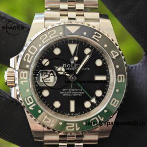 Rolex GMT Master II 126720, customized best alternative outer ring pointer, dial and hour markers with secondary polishing correction, Dandong 3285 movement - Image 8