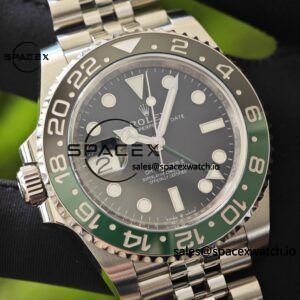 Rolex GMT Master II 126720, customized best alternative outer ring pointer, dial and hour markers with secondary polishing correction, Dandong 3285 movement - Image 10