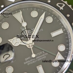 Rolex GMT Master II 126720, customized best alternative outer ring pointer, dial and hour markers with secondary polishing correction, Dandong 3285 movement - Image 12