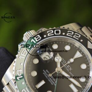 Rolex GMT Master II 126720, customized best alternative outer ring pointer, dial and hour markers with secondary polishing correction, Dandong 3285 movement - Image 15