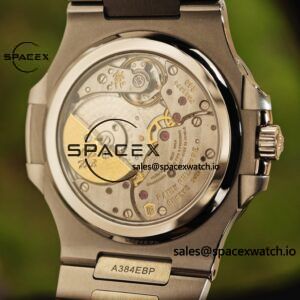 (Top Customization) Patek Philippe Nautilus 5712 Improved Best Alternative Gradient Blue Dial, Replacing Moon Phase, 1:1 Customized Case and Strap with Secondary Polishing and Grinding, ACE240 Integrated Movement - Image 22