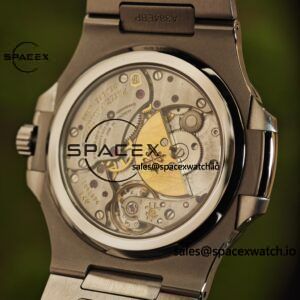 (Top Customization) Patek Philippe Nautilus 5712 Improved Best Alternative Gradient Blue Dial, Replacing Moon Phase, 1:1 Customized Case and Strap with Secondary Polishing and Grinding, ACE240 Integrated Movement - Image 23