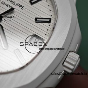 AET Patek Philippe 5711 white ceramic, original data 1:1 customized high-end white ceramic case and strap, customized best alternative white dial, hands, calendar, equipped with ACE324 integrated movement. - Image 40