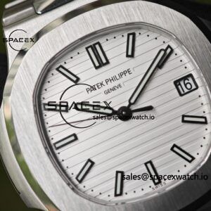 (Top customization) Patek Philippe 5711/1A Snow Mountain White, original data 1:1 customized case and strap, customized best alternative representative plate, pointer, calendar, and ACE324 integrated movement, - Image 9