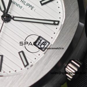 (Top customization) Patek Philippe 5711/1A Snow Mountain White, original data 1:1 customized case and strap, customized best alternative representative plate, pointer, calendar, and ACE324 integrated movement, - Image 10