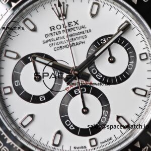 Rolex Daytona 116500 Panda, custom imported dial, hands, and ceramic bezel. The case and strap have undergone secondary polishing and chamfering, and are equipped with the highly stable Dandong 4130 integrated movement - Image 13