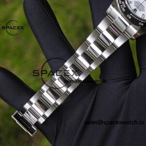 Rolex Daytona 116500 Panda, custom imported dial, hands, and ceramic bezel. The case and strap have undergone secondary polishing and chamfering, and are equipped with the highly stable Dandong 4130 integrated movement - Image 23