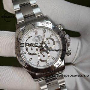 Rolex Daytona 116520 comes with five original accessories, including dial, bezel, hands, mirror, and crown. 1: 1CNC customized 904L stainless steel case and strap, Dandong 4130 integrated movement - Image 6