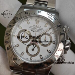 Rolex Daytona 116520 comes with five original accessories, including dial, bezel, hands, mirror, and crown. 1: 1CNC customized 904L stainless steel case and strap, Dandong 4130 integrated movement - Image 9