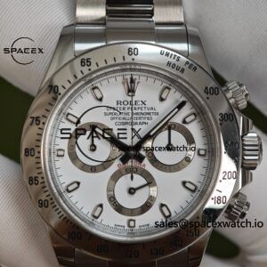 Rolex Daytona 116520 comes with five original accessories, including dial, bezel, hands, mirror, and crown. 1: 1CNC customized 904L stainless steel case and strap, Dandong 4130 integrated movement - Image 8