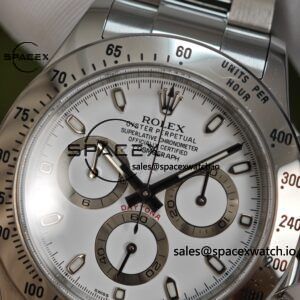 Rolex Daytona 116520 comes with five original accessories, including dial, bezel, hands, mirror, and crown. 1: 1CNC customized 904L stainless steel case and strap, Dandong 4130 integrated movement - Image 12