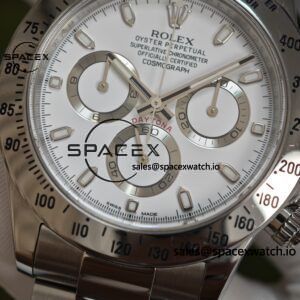 Rolex Daytona 116520 comes with five original accessories, including dial, bezel, hands, mirror, and crown. 1: 1CNC customized 904L stainless steel case and strap, Dandong 4130 integrated movement - Image 13