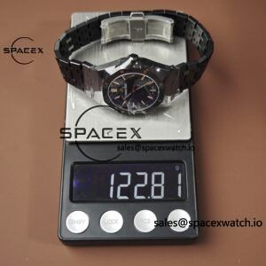 AP Royal Oak 34mm black ceramic 77350, customized imported dial, hands, and calendar. Customized black ceramic case and strap, super cloned 5800 movement - Image 21