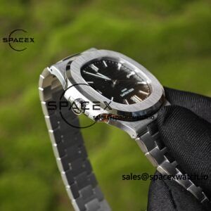 (Advanced customization) Patek Philippe 5711 green dial, customized best alternative dial pointer calendar, German CNC technology 1:1 customized 316L stainless steel case, strap, customized 18K pure gold automatic tourbillon PPM324 integrated movement - Image 14