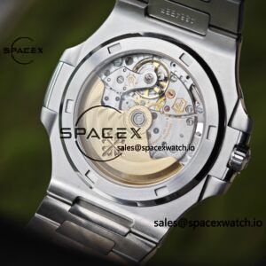 (Advanced customization) Patek Philippe 5711 green dial, customized best alternative dial pointer calendar, German CNC technology 1:1 customized 316L stainless steel case, strap, customized 18K pure gold automatic tourbillon PPM324 integrated movement - Image 17