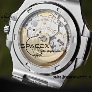 (Advanced customization) Patek Philippe 5711 green dial, customized best alternative dial pointer calendar, German CNC technology 1:1 customized 316L stainless steel case, strap, customized 18K pure gold automatic tourbillon PPM324 integrated movement - Image 18