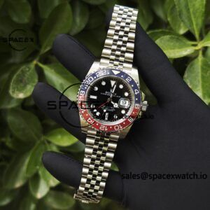 Rolex GMT Master II m126710blro, customized best alternative outer ring, hands, dial and hour markers, strap polished twice, Dandong 3285 movement - Image 4
