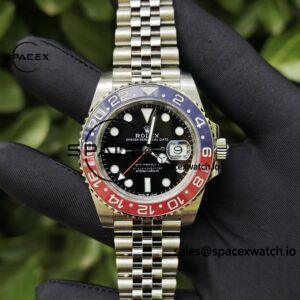 Rolex GMT Master II m126710blro, customized best alternative outer ring, hands, dial and hour markers, strap polished twice, Dandong 3285 movement - Image 5