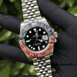 Rolex GMT Master II m126710blro, customized best alternative outer ring, hands, dial and hour markers, strap polished twice, Dandong 3285 movement - Image 6