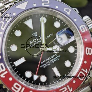 Rolex GMT Master II m126710blro, customized best alternative outer ring, hands, dial and hour markers, strap polished twice, Dandong 3285 movement - Image 14