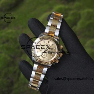 Rolex Daytona 116503 modified GEN dial pointer mirror outer ring crown case strap genuine seven piece set, Dandong 4130 movement - Image 4