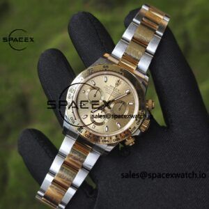 Rolex Daytona 116503 modified GEN dial pointer mirror outer ring crown case strap genuine seven piece set, Dandong 4130 movement - Image 7