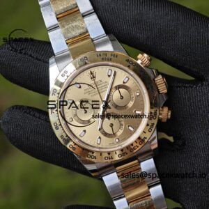 Rolex Daytona 116503 modified GEN dial pointer mirror outer ring crown case strap genuine seven piece set, Dandong 4130 movement - Image 9