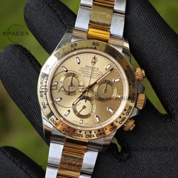 Rolex Daytona 116503 modified GEN dial pointer mirror outer ring crown case strap genuine seven piece set, Dandong 4130 movement - Image 10