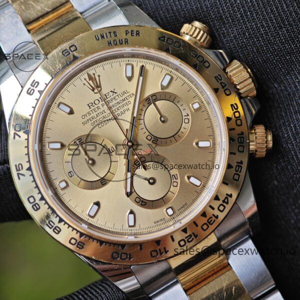 Rolex Daytona 116503 modified GEN dial pointer mirror outer ring crown case strap genuine seven piece set, Dandong 4130 movement - Image 11