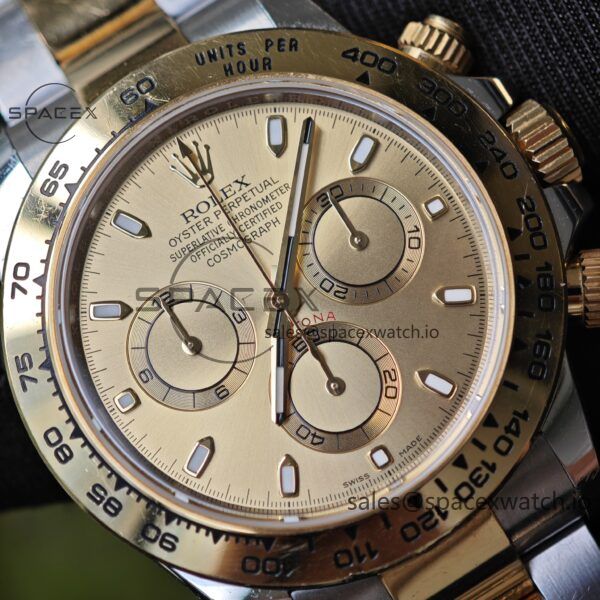 Rolex Daytona 116503 modified GEN dial pointer mirror outer ring crown case strap genuine seven piece set, Dandong 4130 movement - Image 12