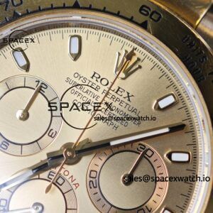 Rolex Daytona 116503 modified GEN dial pointer mirror outer ring crown case strap genuine seven piece set, Dandong 4130 movement - Image 15
