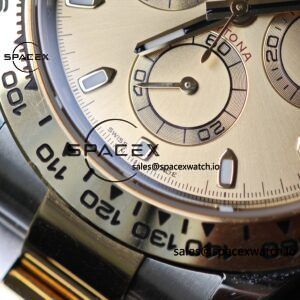 Rolex Daytona 116503 modified GEN dial pointer mirror outer ring crown case strap genuine seven piece set, Dandong 4130 movement - Image 17