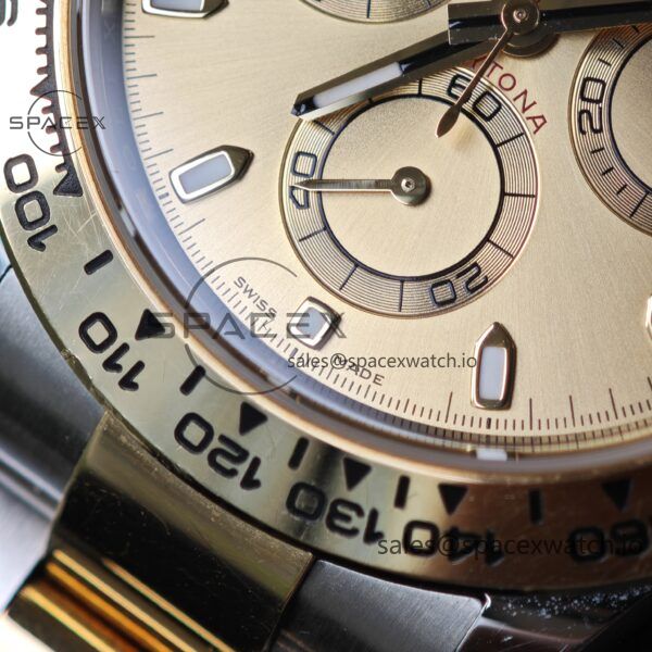 Rolex Daytona 116503 modified GEN dial pointer mirror outer ring crown case strap genuine seven piece set, Dandong 4130 movement - Image 17