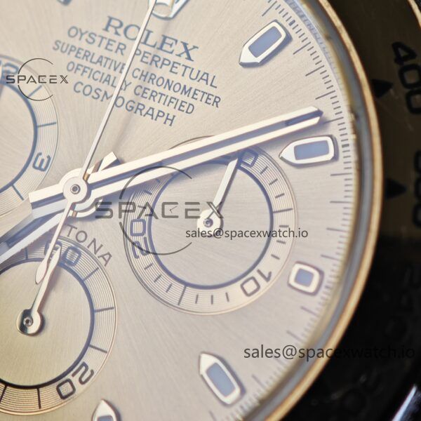 Rolex Daytona 116503 modified GEN dial pointer mirror outer ring crown case strap genuine seven piece set, Dandong 4130 movement - Image 18