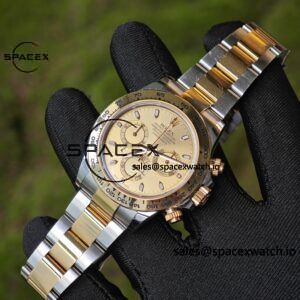 Rolex Daytona 116503 modified GEN dial pointer mirror outer ring crown case strap genuine seven piece set, Dandong 4130 movement - Image 25