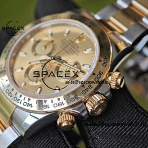 Rolex Daytona 116503 modified GEN dial pointer mirror outer ring crown case strap genuine seven piece set, Dandong 4130 movement - Image 26