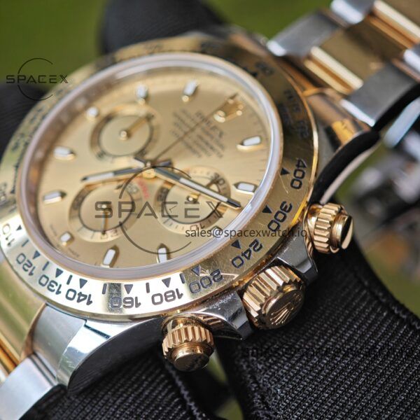 Rolex Daytona 116503 modified GEN dial pointer mirror outer ring crown case strap genuine seven piece set, Dandong 4130 movement - Image 26
