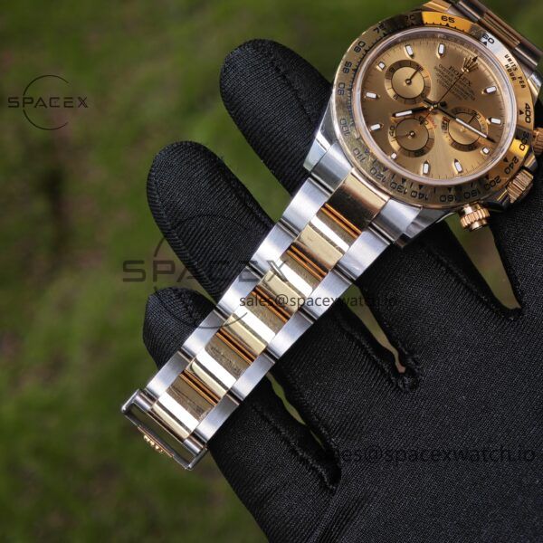Rolex Daytona 116503 modified GEN dial pointer mirror outer ring crown case strap genuine seven piece set, Dandong 4130 movement - Image 31