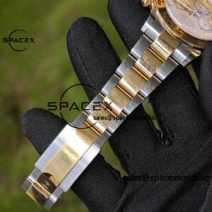 Rolex Daytona 116503 modified GEN dial pointer mirror outer ring crown case strap genuine seven piece set, Dandong 4130 movement - Image 32
