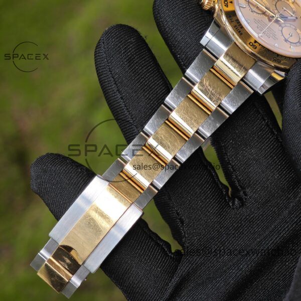 Rolex Daytona 116503 modified GEN dial pointer mirror outer ring crown case strap genuine seven piece set, Dandong 4130 movement - Image 32