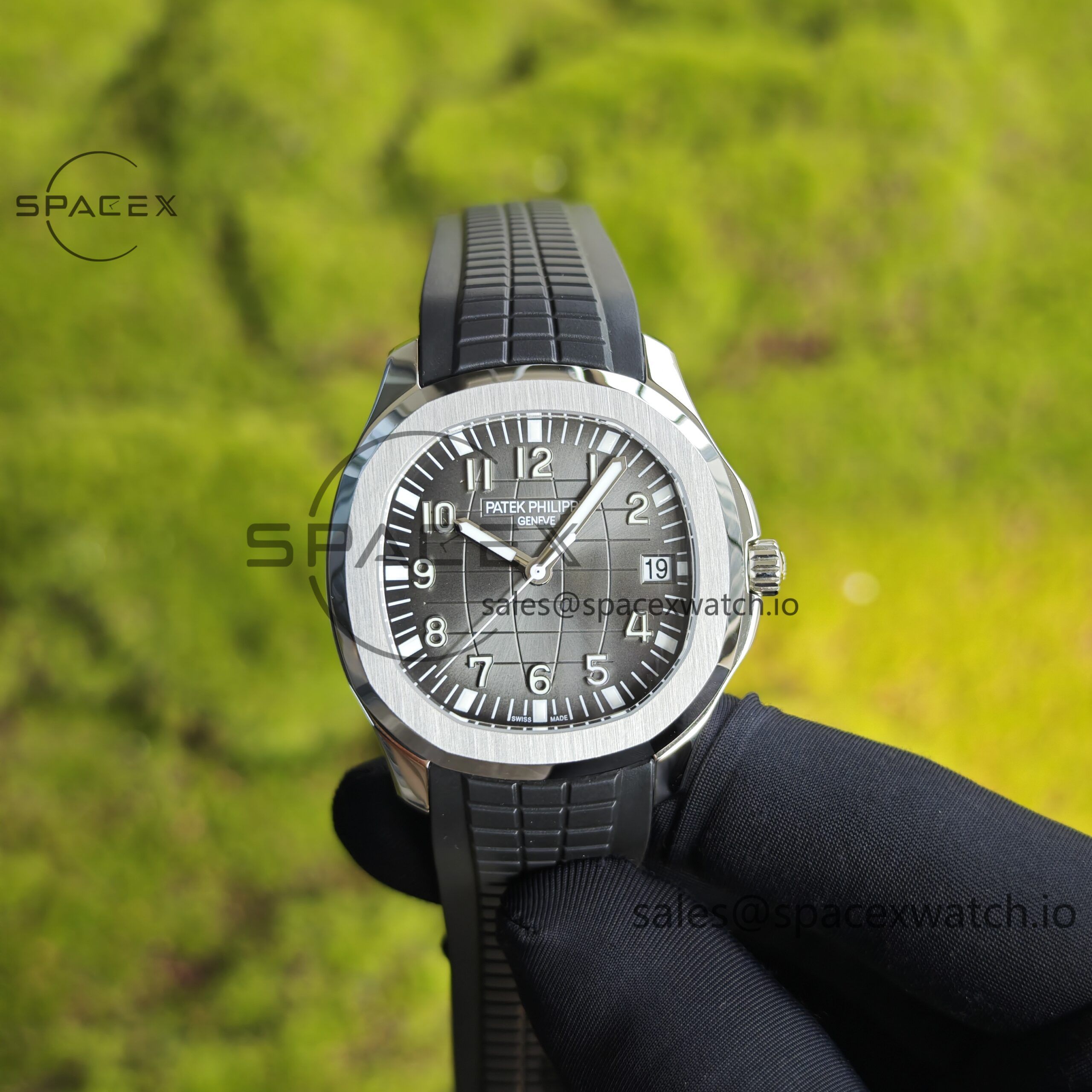 IMG_20250802_161841 (Junior customization) Aquanaut 5167A, modified with the best imported replacement disc, pointer, and calendar, polished case details twice, ordinary 324 integrated movement - Image 1