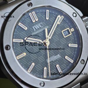 IWC Engineer Series IW328908 green dial, with secondary calibration and polishing of hands and shafts, and secondary calibration and polishing of case and strap - Image 11