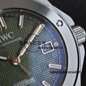 IWC Engineer Series IW328908 green dial, with secondary calibration and polishing of hands and shafts, and secondary calibration and polishing of case and strap - Image 12