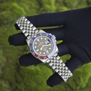 Rolex GMT Master II m126710blro, equipped with GEN dial pointer outer ring, mirror, case, crown, six genuine accessories, strap polished twice, Dandong 3285 movement - Image 3
