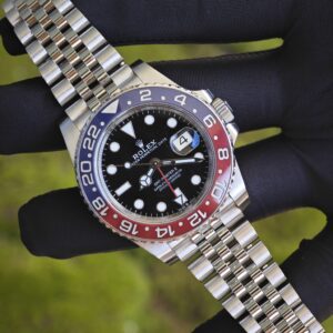 Rolex GMT Master II m126710blro, equipped with GEN dial pointer outer ring, mirror, case, crown, six genuine accessories, strap polished twice, Dandong 3285 movement - Image 6