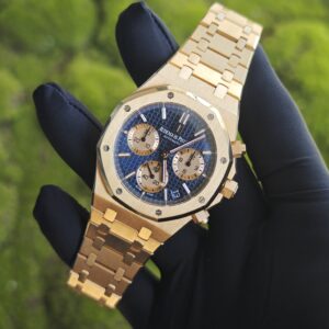 Customized AP Royal Oak Rose Gold 26239, 1:1 data customized CNC18K rose gold case buckle, using GEN dial, genuine 4401 movement, customized best hands, calendar - Image 4