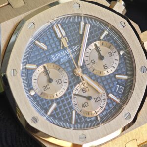 Customized AP Royal Oak Rose Gold 26239, 1:1 data customized CNC18K rose gold case buckle, using GEN dial, genuine 4401 movement, customized best hands, calendar - Image 8